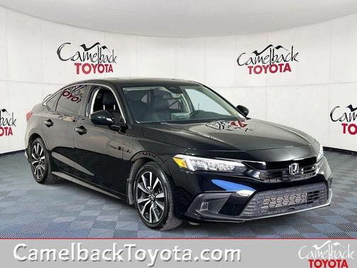 Crystal Black Pearl 2024 Honda Civic EX