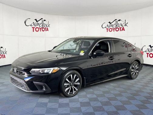 Crystal Black Pearl 2024 Honda Civic EX