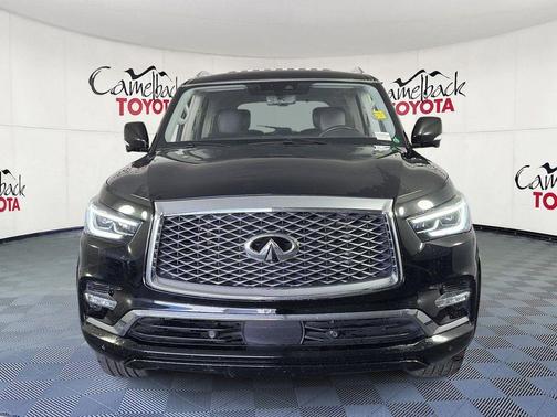 Black Obsidian 2020 INFINITI QX80 Luxe