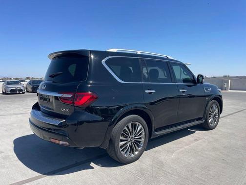Black Obsidian 2020 INFINITI QX80 Luxe
