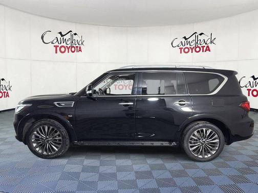 Black Obsidian 2020 INFINITI QX80 Luxe