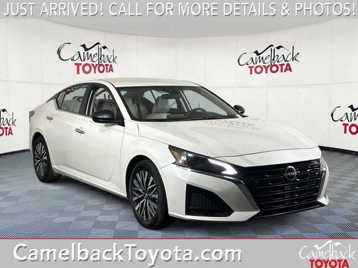 Pearl White 2025 Nissan Altima 2.5 SV