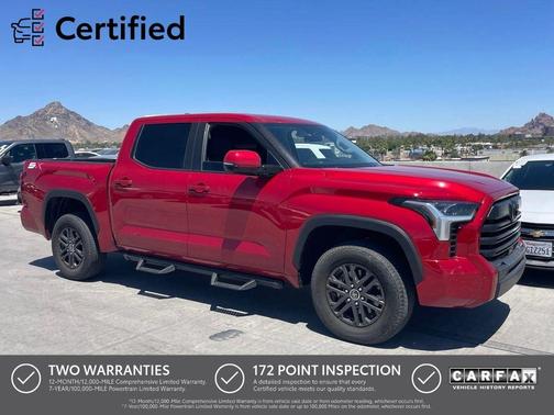 Supersonic Red 2024 Toyota Tundra SR5