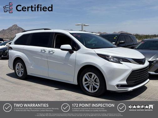 Wind Chill Pearl 2023 Toyota Sienna XLE