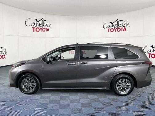 Predawn Gray Mica 2024 Toyota Sienna XLE