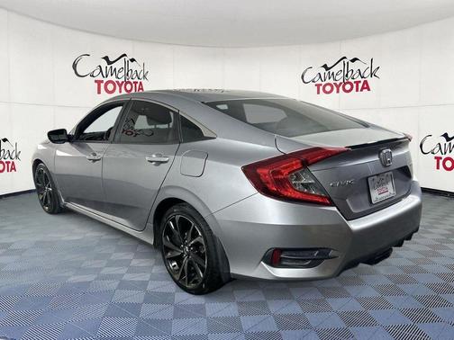 Lunar Silver 2019 Honda Civic Sport
