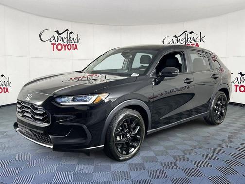 Crystal Black Pearl 2025 Honda HR-V 2WD Sport