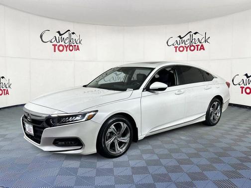 Platinum White Pearl 2018 Honda Accord EX-L