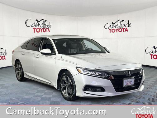 Platinum White Pearl 2018 Honda Accord EX-L
