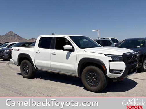 Glacier White 2026 Nissan Frontier PRO-4X