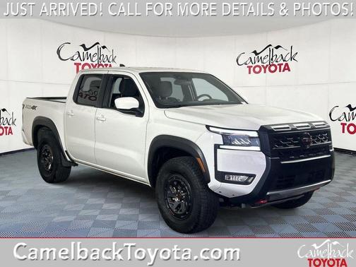 Glacier White 2026 Nissan Frontier PRO-4X
