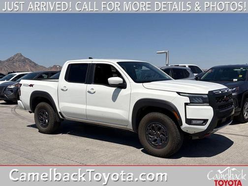 Glacier White 2026 Nissan Frontier PRO-4X