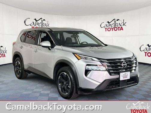 Brilliant Silver 2025 Nissan Rogue SV