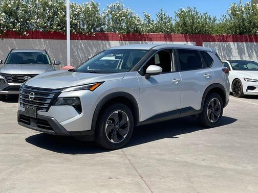 Brilliant Silver 2025 Nissan Rogue SV