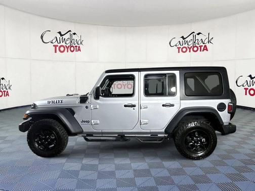 Silver Zynith Clearcoat 2023 Jeep Wrangler 4xe Base