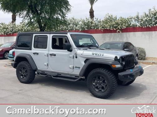 Silver Zynith Clearcoat 2023 Jeep Wrangler 4xe Base
