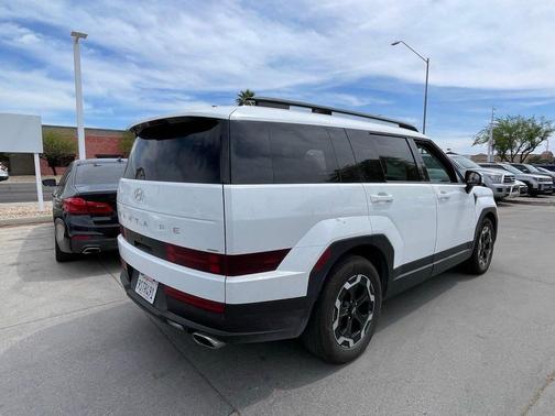 Serenity White 2025 Hyundai SANTA FE SEL 2.4