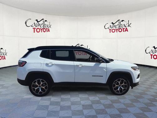 Bright White 2025 Jeep Compass Limited
