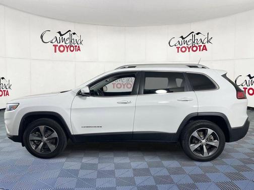 Bright White Clearcoat 2019 Jeep Cherokee Limited