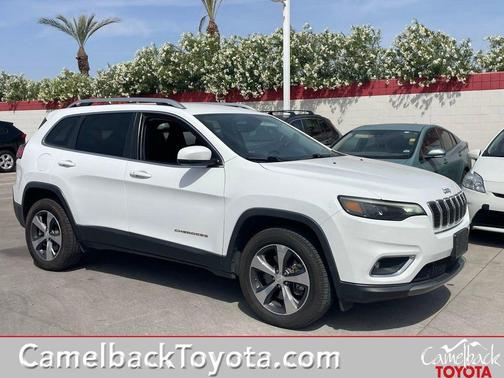 Bright White Clearcoat 2019 Jeep Cherokee Limited