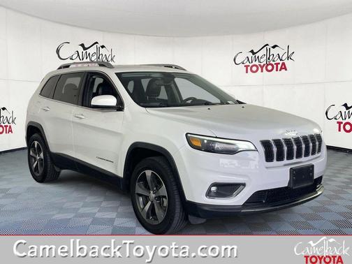 Bright White Clearcoat 2019 Jeep Cherokee Limited