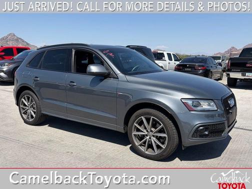 Monsoon Gray Metallic 2015 Audi Q5 3.0 TDI Premium Plus