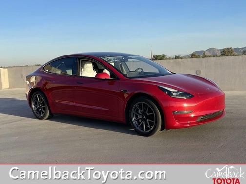 Red Multi-Coat 2023 Tesla Model 3 Standard Range