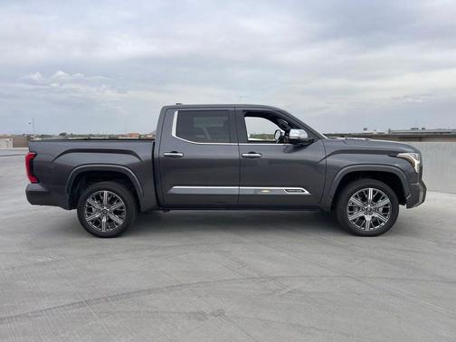 Magnetic Gray Metallic 2024 Toyota Tundra Hybrid Capstone