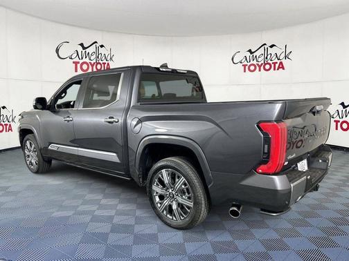 Magnetic Gray Metallic 2024 Toyota Tundra Hybrid Capstone