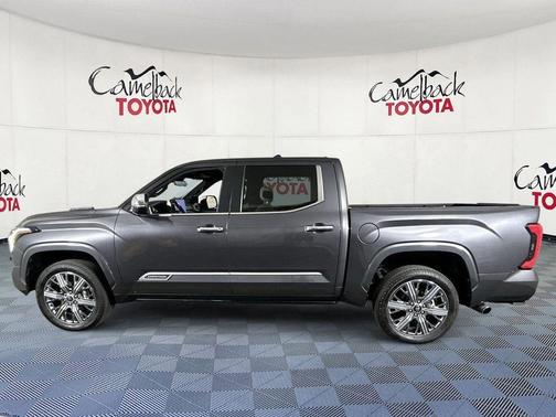 Magnetic Gray Metallic 2024 Toyota Tundra Hybrid Capstone