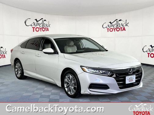 Platinum White Pearl 2018 Honda Accord LX