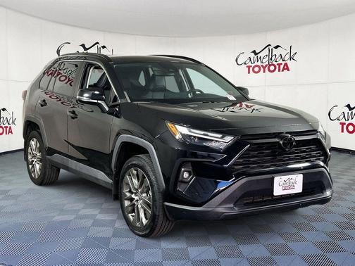 Midnight Black 2022 Toyota RAV4 XLE Premium