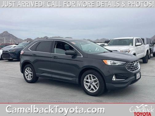 Lithium Gray 2021 Ford Edge SEL