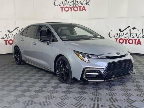 White 2022 Toyota Corolla XSE
