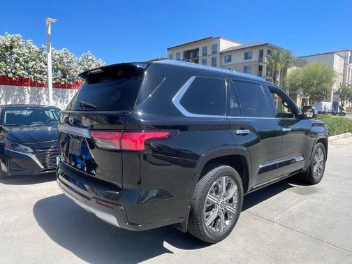 Midnight Black Metallic 2023 Toyota Sequoia Capstone