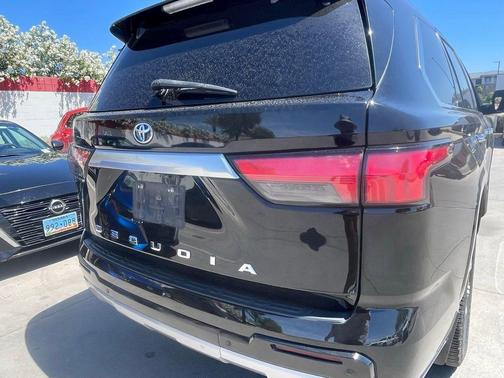 Midnight Black Metallic 2023 Toyota Sequoia Capstone