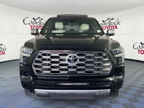 Midnight Black Metallic 2023 Toyota Sequoia Capstone