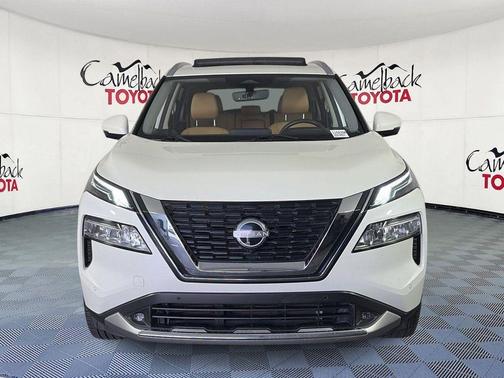 Pearl White Tricoat 2022 Nissan Rogue Platinum