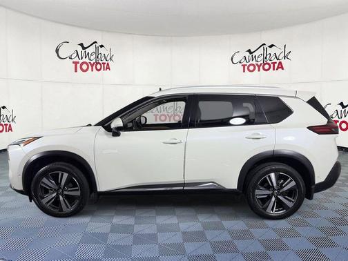Pearl White Tricoat 2022 Nissan Rogue Platinum