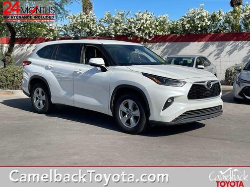 Blizzard Pearl 2021 Toyota Highlander LE
