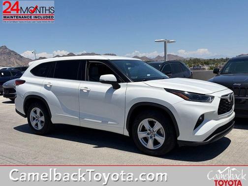 Blizzard Pearl 2021 Toyota Highlander LE