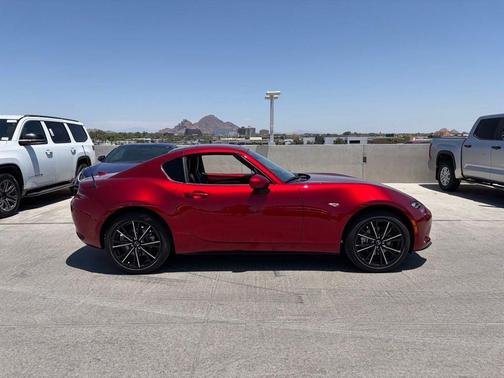 Soul Red Crystal 2024 Mazda MX-5 Miata RF Grand Touring