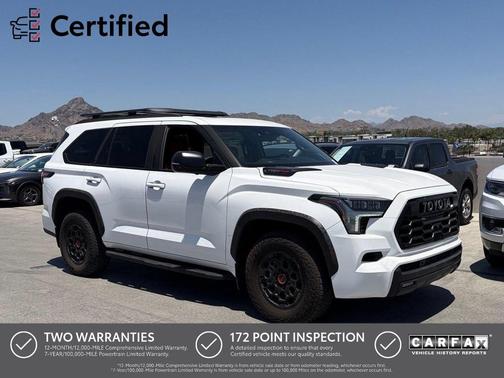 Ice Cap 2025 Toyota Sequoia TRD Pro