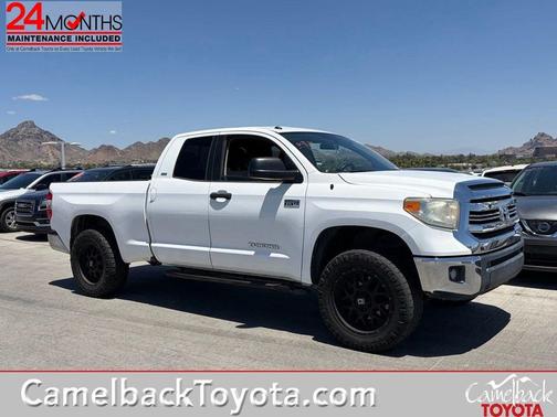 Super White 2016 Toyota Tundra SR5