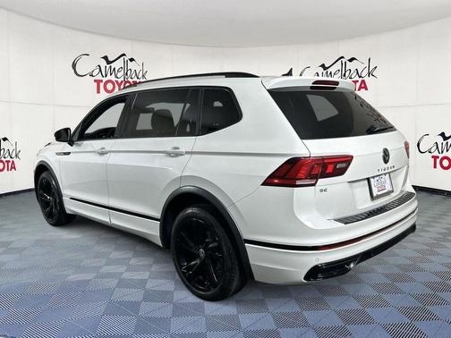 Opal White Pearl 2023 Volkswagen Tiguan 2.0T SE R-Line Black 4MOTION