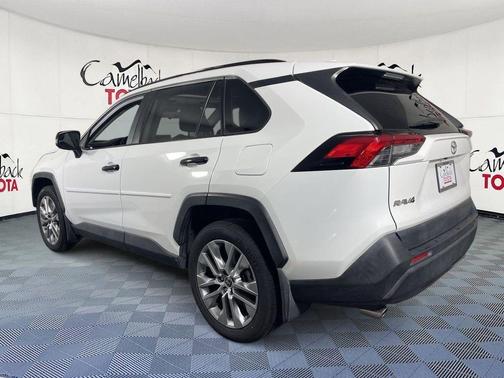 Super White 2019 Toyota RAV4 XLE Premium
