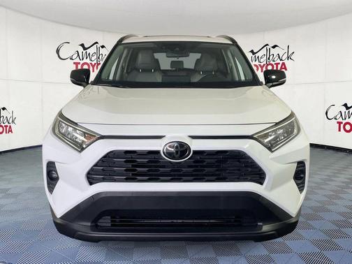 Super White 2019 Toyota RAV4 XLE Premium