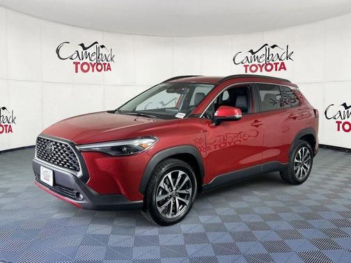 Barcelona Red 2023 Toyota Corolla Cross XLE