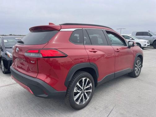 Barcelona Red 2023 Toyota Corolla Cross XLE