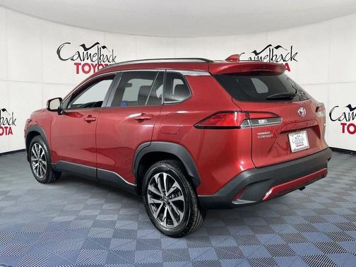 Barcelona Red 2023 Toyota Corolla Cross XLE